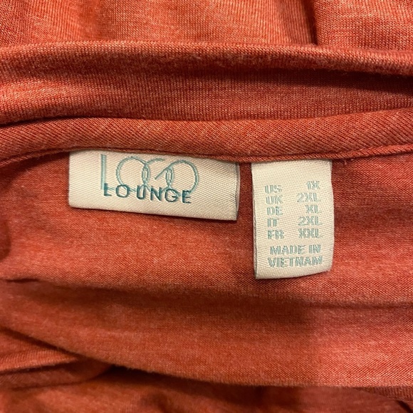 Logo Lounge V-Neck Short Sleeve Dress - Picture 4 of 6